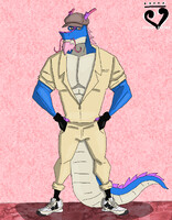 Ichigo in jumpsuit