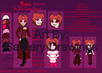 Mavis Reference Sheet (Commission)