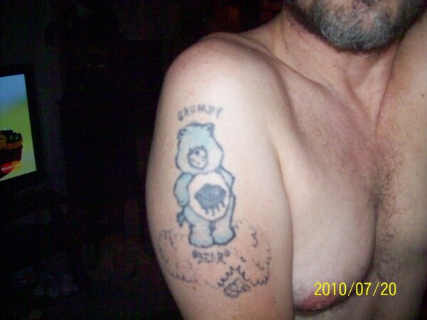 Grumpy Bear Tattoo Immediate by shadowofpersephone on DeviantArt