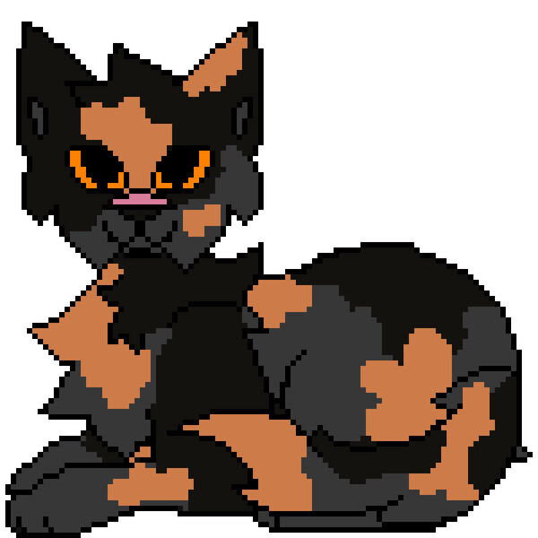 Pixilart - Firestar Warrior Cats by animalart1234