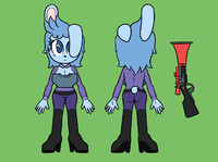Comm: Cobalt Skye Model Sheet