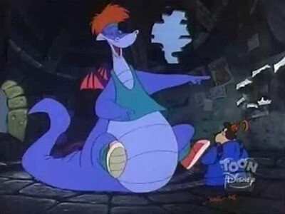 Nelly The Dragon Laughing. screencap. gif by Virus-20 -- Fur Affinity ...