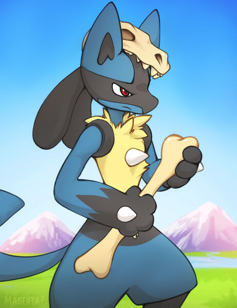 RichyMiner (Art) 🇲🇽 on X: RT @Ori_Lobitart: ~ ♀️✨ . #lucario