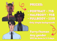 COMMISSIONS ARE OPEN!
