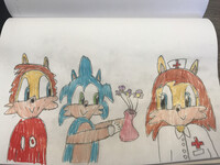 Art trade #9 ( by MarissasArt )