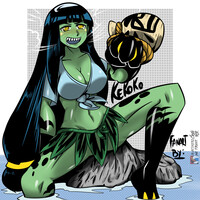 Kekoko the Kappa fanart!