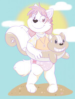 Vera at the Beach (AR/pooltoy tf)