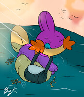 Floating down river