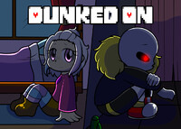 Dust sans dunked on comic by pimpila -- Fur Affinity [dot] net