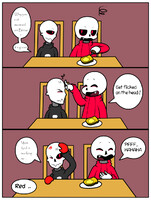 Dust sans dunked on comic by pimpila -- Fur Affinity [dot] net