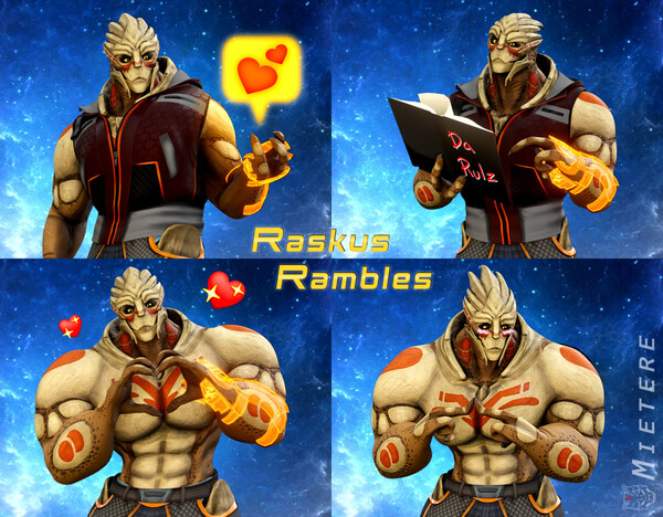 Raskus Rambles on Twitch  Hades 2 by Mietere -- Fur Affinity [dot