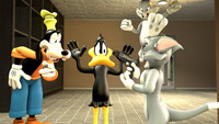 Daffy In A Bad Situation