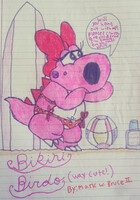 Birdo in a bikini