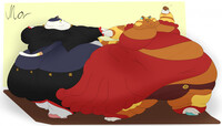 Plus-size Flamenco