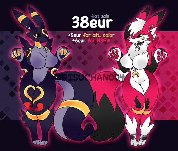 Braixen x Zekrom Fusion ADOPT - CLOSED by risuchan004 -- Fur Affinity [dot]  net