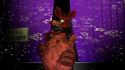 Withered Foxy Jumpscare by SCH01 -- Fur Affinity [dot] net