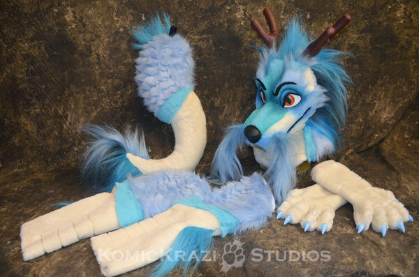 Dragon Fursuit Foam Base (FOR SALE) by Taiga-LesserTooth on DeviantArt