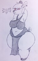 More Snow berry: divine dress model