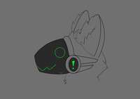 Protogen Head by DarhkArtz -- Fur Affinity [dot] net