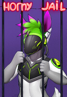Horny Jail commission for ~LuckyWolfusky