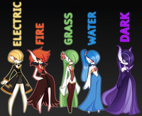 Gardevoir, The Elements