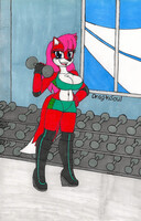 Shamrock Rose- Working the Biceps