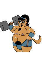 Mr. Kitt Katswell's Workout!!! (Colored)