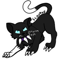 Warrior Cats Design #5) Ravenpaw by Wolfie-Moonscar -- Fur Affinity [dot]  net