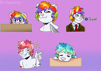 [C] Prismaweasel Stickers
