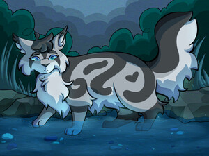 Ashfur Take 2 by LexisSketches -- Fur Affinity [dot] net