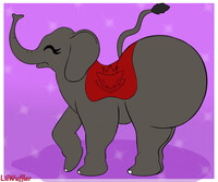 Molly the Elephant (Commission)