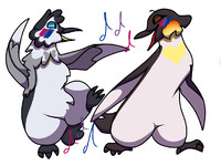THE PNGUINS FROM HF ARE BI