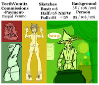 Sketch Comissions <3