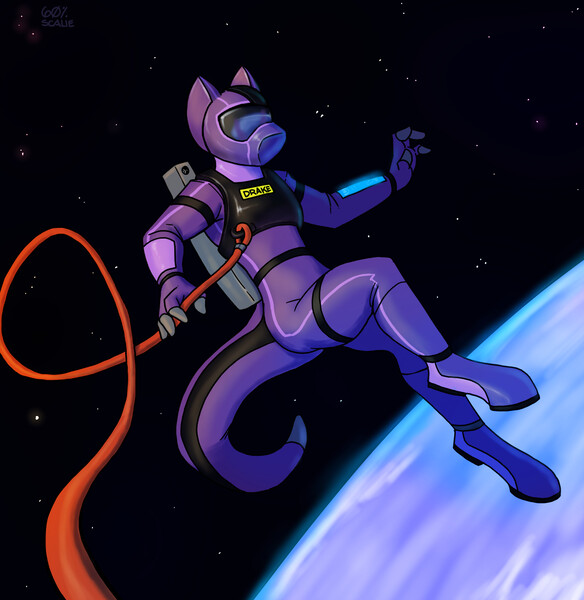 SPACE WALK - [jjba stand wip] by KeetahSpacecat -- Fur Affinity [dot] net