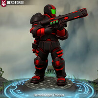 Terran Dominion Barenkrieger: FurTuft Heroforge