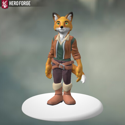 Jade (Hero Forge Style) by TheFoxPrince11 -- Fur Affinity [dot] net