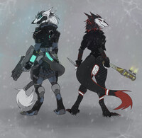 Cyberpunk sergals