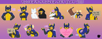 Tigger's Stickers Part VIII (Commission)