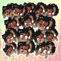 Lion Ahegao Packs (*˘︶˘*).｡.:*♡