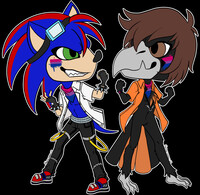 Pride Chibis: Reign and Blake