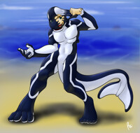 Blue Tiger Suit TF by rei98 -- Fur Affinity [dot] net