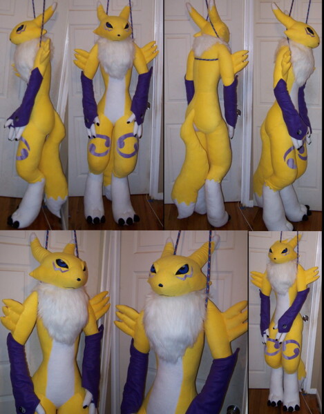 Life sized Renamon plush by yumiyutaka Fur Affinity dot net