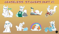 Ceaseless' Stickers Part VI (Commission)