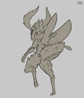 Moth Sketch 2
