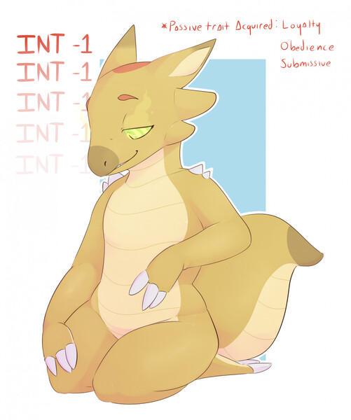 COM Kobold protogen by Fauvfox -- Fur Affinity [dot] net