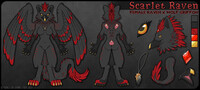 Scarlet Raven Reference Sheet