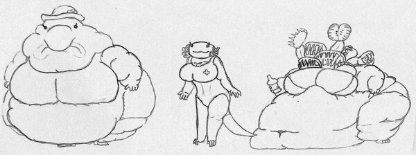 Mime an Fat by Fishman_Paul -- Fur Affinity [dot] net