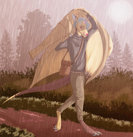 under the coat