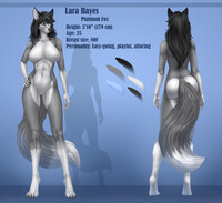 Lara Reference Sheet 2.0 SFW version
