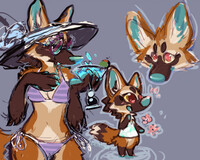 Page o maned wolf